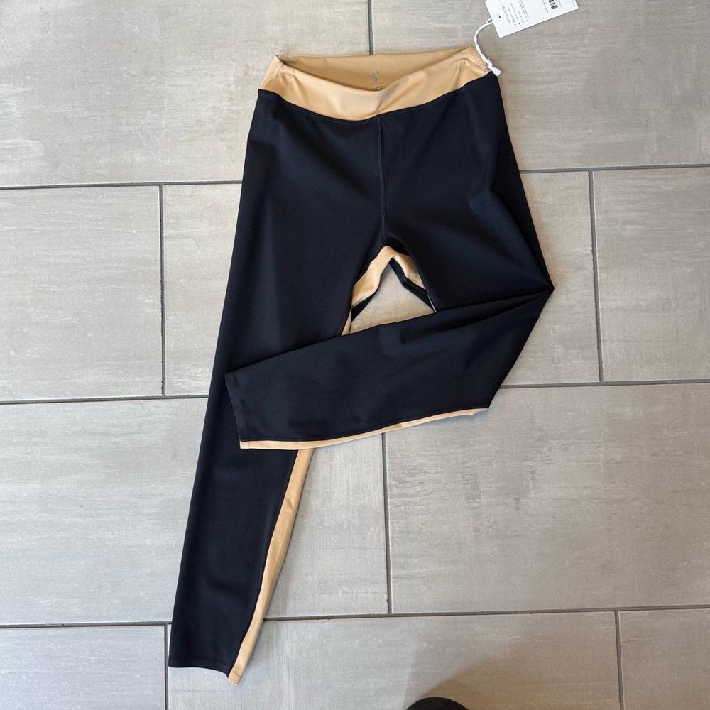 Tavi Noir Mid Rise 7/8 Leggings Ebony/Camel